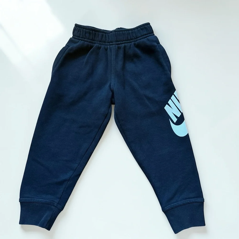 3/$25 Nike Toddler Sweatpants 3T Black Joggers Logo Athletic Elastic Waist Pants